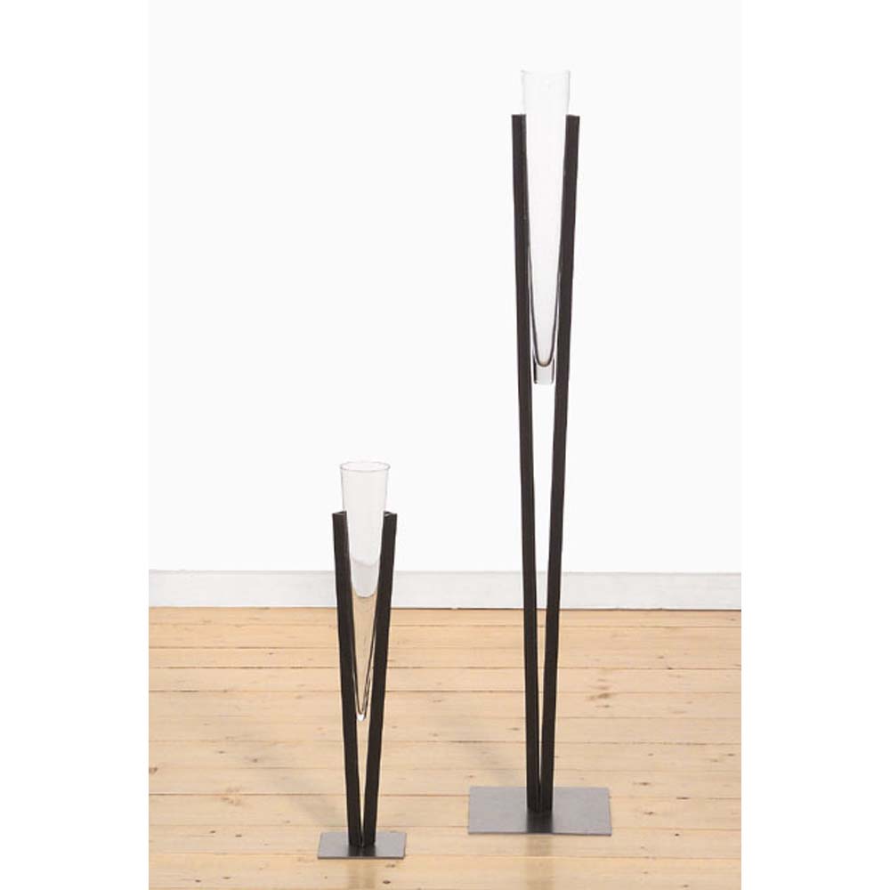 Art Vase i/Ständer H85cm